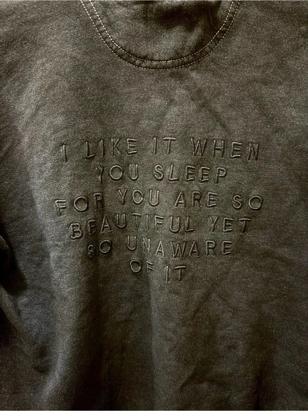 The 1975 iliwysfyasbysuoi Black Sweatshirt